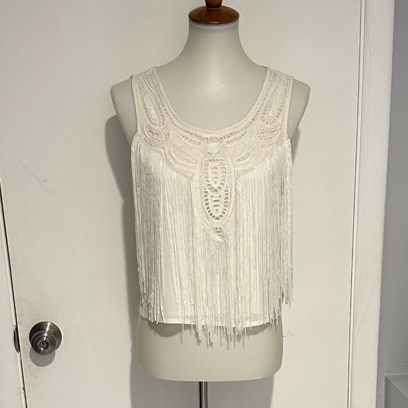 Tularosa Tops - Tularosa Hazel Shell Cami in Ivory - One Size